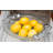 Arthur Court Designs Grape Aluminum and Glass Stainless Steel Salad Bowl