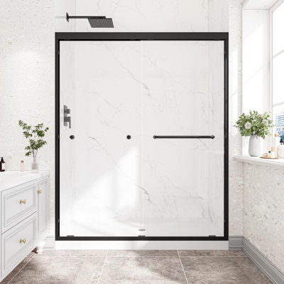 55"-60" W x 72" H Shower Door