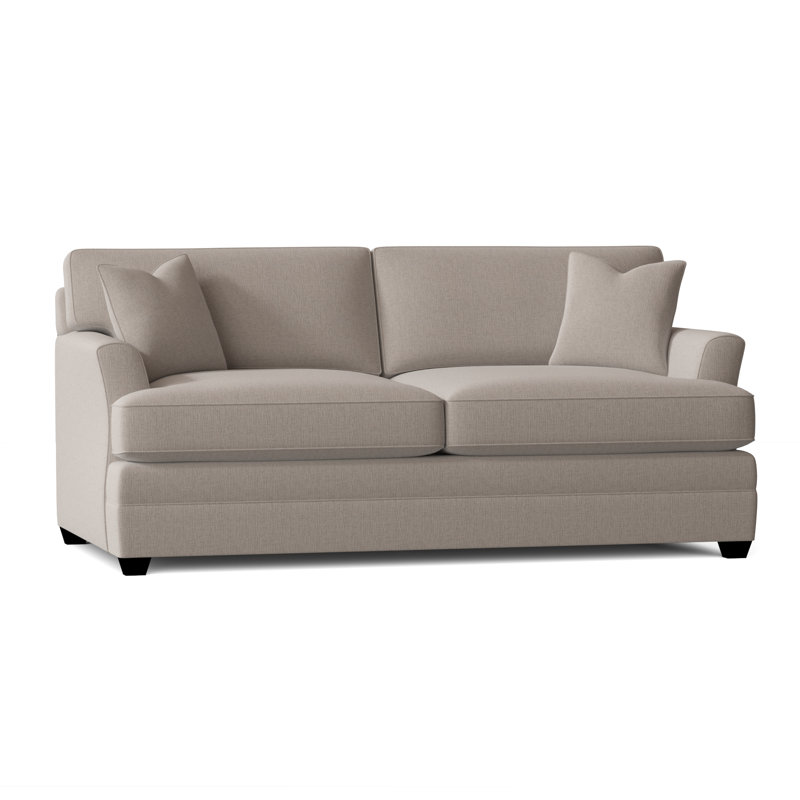 Harriss Upholstered 76'' Sofa, Indy Dove Performance