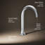 Occasion Deck-Mount Bath Spout With Cane Design-906833337