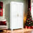 Metal Storage Cabinet with Shapely Doors & Adjustable Shelves, Multifunctional Steel Cabinet for Bedroom, Living Room, Kitchen, Office-972114119