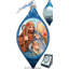 Holiday 3.5'' Handmade Glass Hanging Figurine Ornament-166268446
