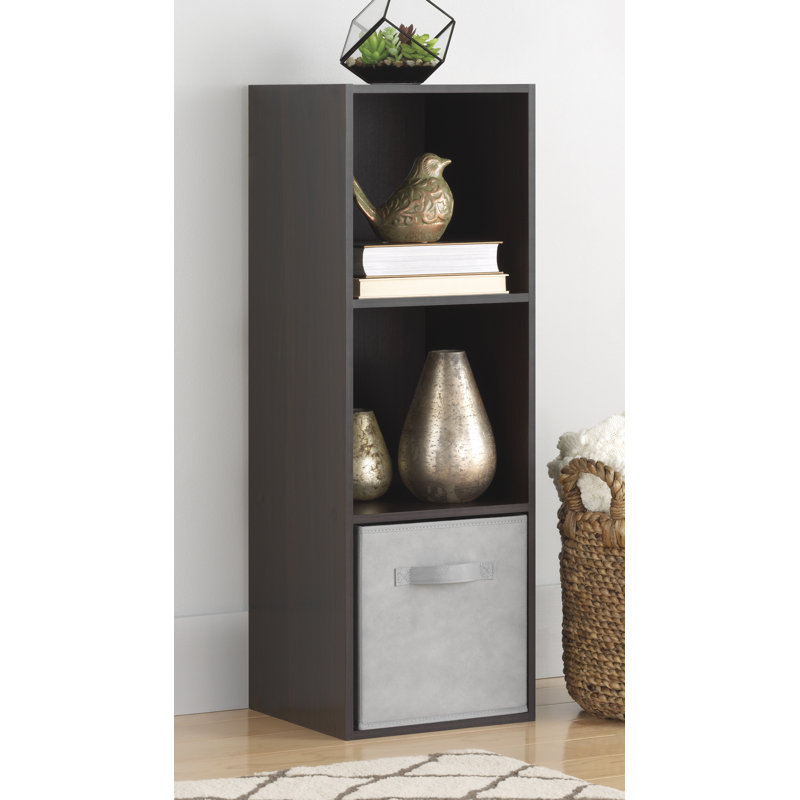 Support de rangement en bois manufacturé Boulat l 12,2 po, Espresso