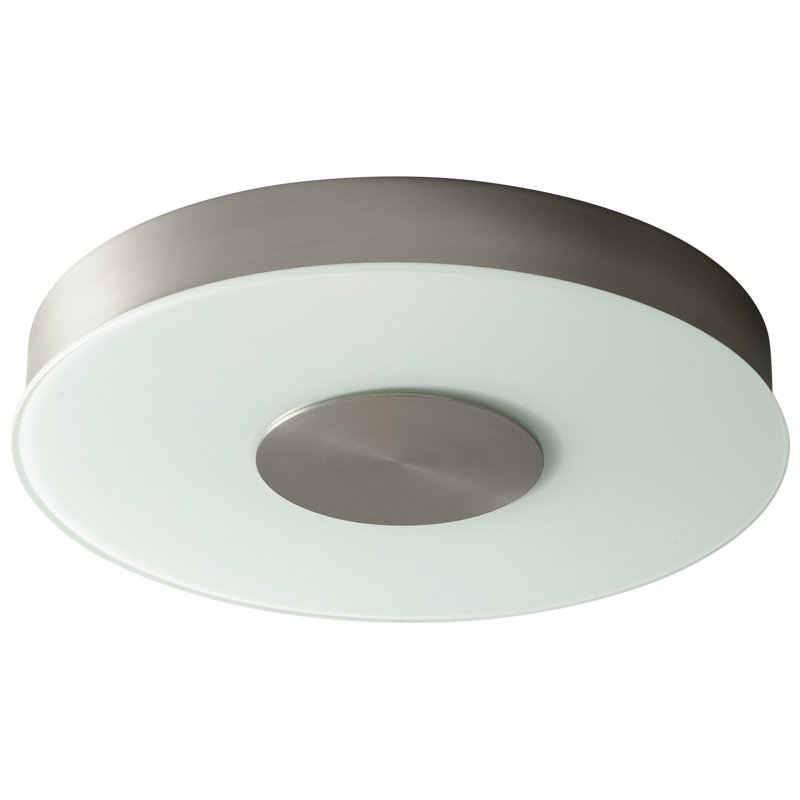 Plafonnier encastré 1 lumière Annaelle, H 2,25 po x l 15 po x P 15 po