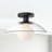 Finola Glass Semi Flush Mount-66310876