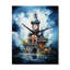 Jeliyah - Horloge murale paysages urbains-413156017