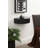 Kristie Half-circle Mango Floating Shelf with Drawer-657414403