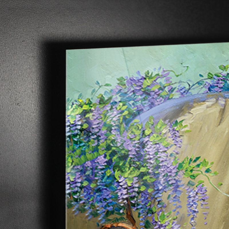 A Sun Explosion by Mikki Senkarik - Unframed Painting, 70cm H x 100cm W
