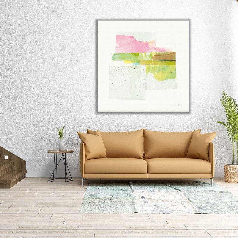 Stacks II - reproduction d'art sur toile, H 12 po x l 12 po
