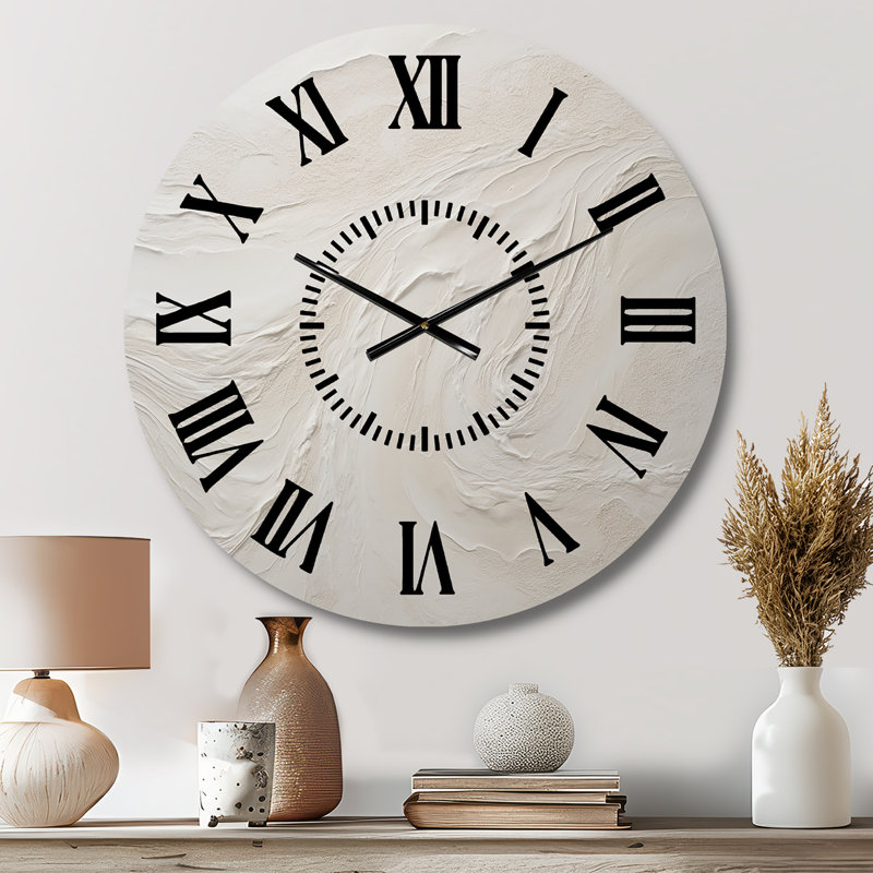 Horloge murale Modern Beach, Médium