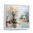 Cadre flottant blanc