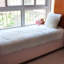 Eversole Handmade Shag Retangular White Rug-774972455