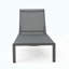 Chaise longue Modern Coral Kd - gris-183429426