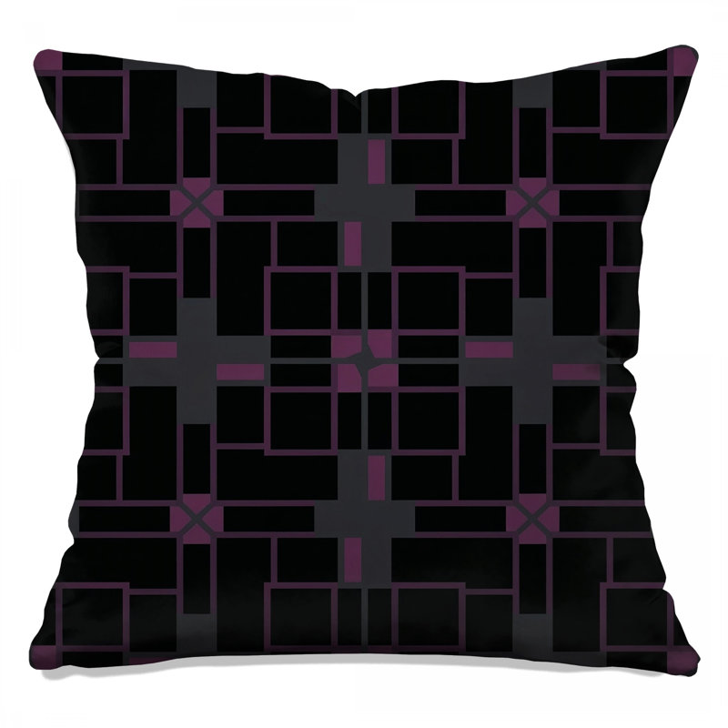 Coussins carrés à double face Squares, 16 x 16 inches