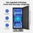 Velivi 127 Cans 3.1 Cubic Feet Built-In & Freestanding Beverage Refrigerator with Digital Control, Security Lock, and Blue LED Light