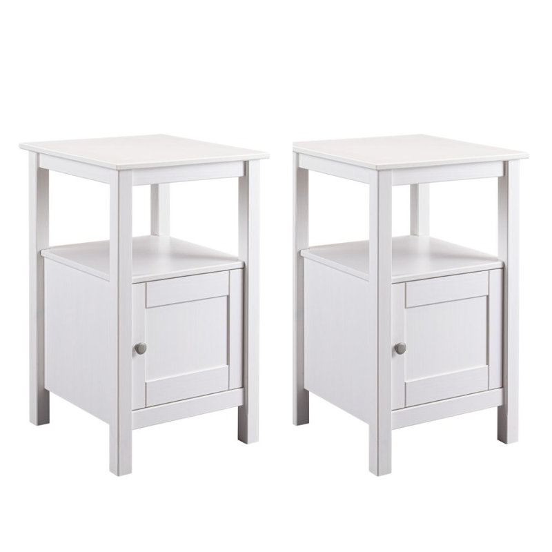 Cintron Solid Wood Nightstand (Set of 2)