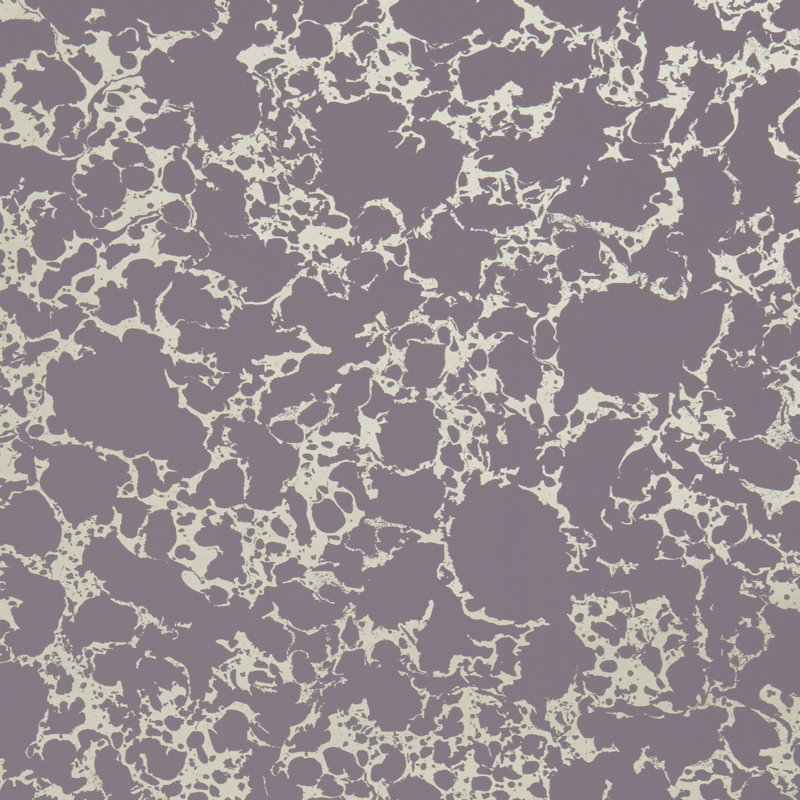 Botanica 10.05m x 52cm Metallic Wallpaper Roll, Heather/Gold