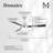 Donaire 52'' Ceiling Fan with LED Lights-315693480-297934720