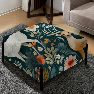 Chatfield - Animal Print Large Square Ottoman