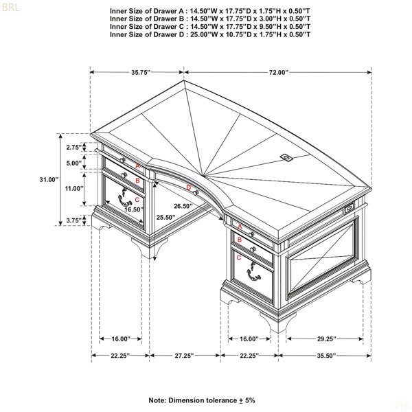Dimensions du produit