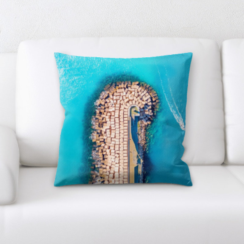 Coussin décoratif "the great sea" Gunter