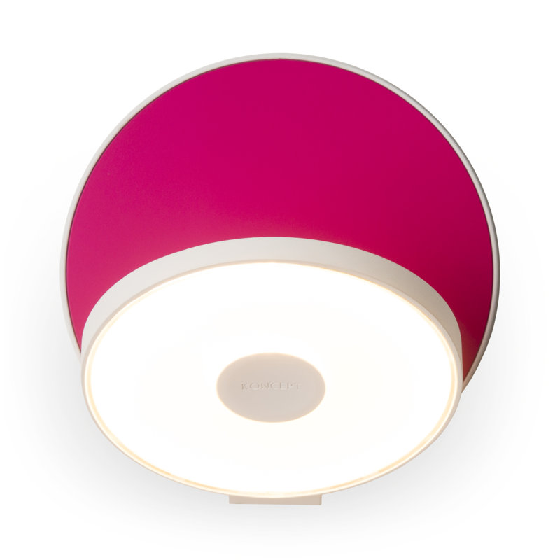 Plafonnier encastré à DEL 1 lumière Gravy, Rose millénal mat