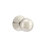 Passage Orb Knob with Modern Rose