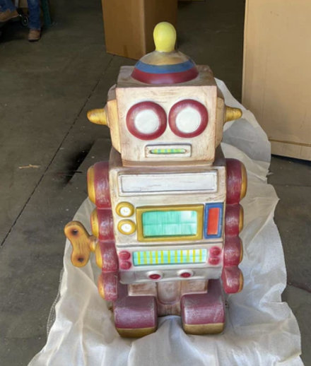 Toy Robot Over Sized Statue