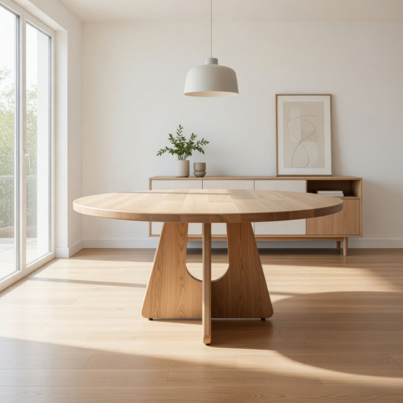 Umey Round 59'' Dining Table