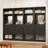 Wood Closet System with Mirrors-1338649040