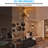 Goldleaf T10 LED Edison Bulb, Dimmable Vintage Light Bulb, Amber Glass, E26 Base