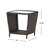 ECTANGULAR WOOD TABLE