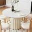 Table de salle à manger blanche-434258373