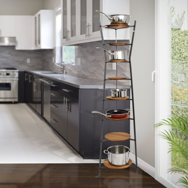 Gourmet Freestanding Pot Rack