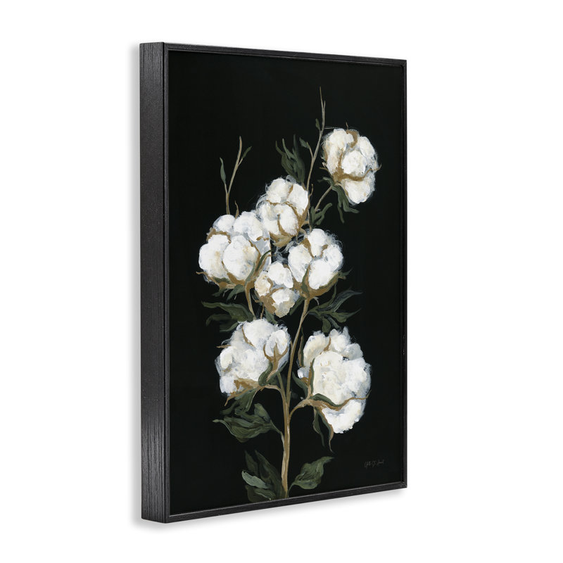  Art rétro de giclées sur coton par yvette St. Amant, H 18 po x l 12 po, Giclée encadrée noir minuit