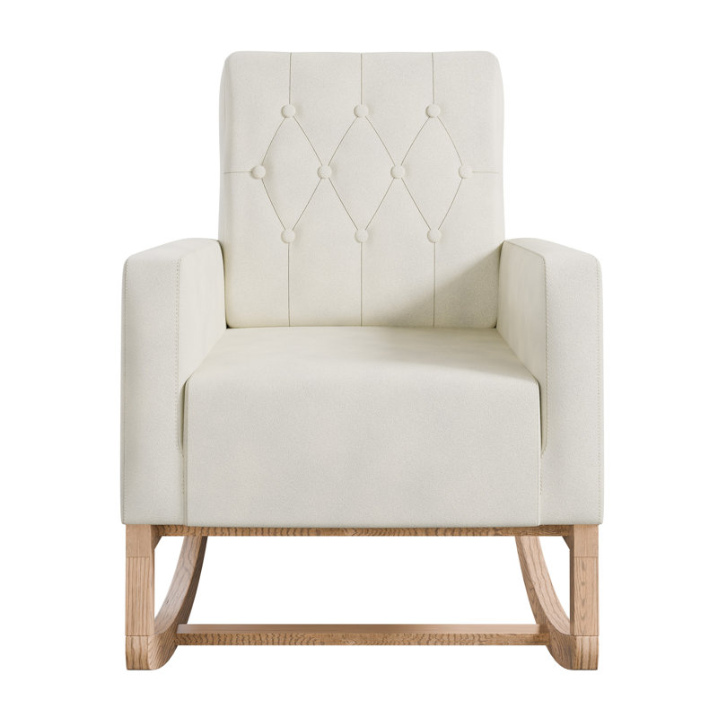 Fauteuil à bascule Classic, Beige