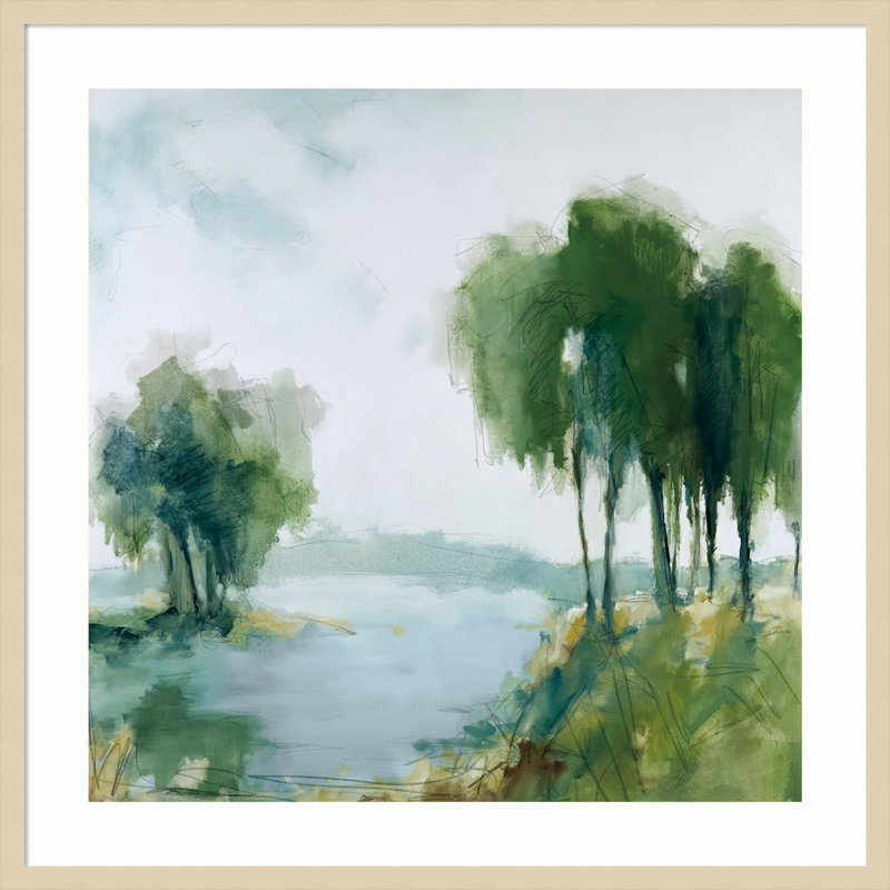 «Summer Colors» par Jacqueline Ellens, impression sur bois encadrée, H 33 po x l 33 po