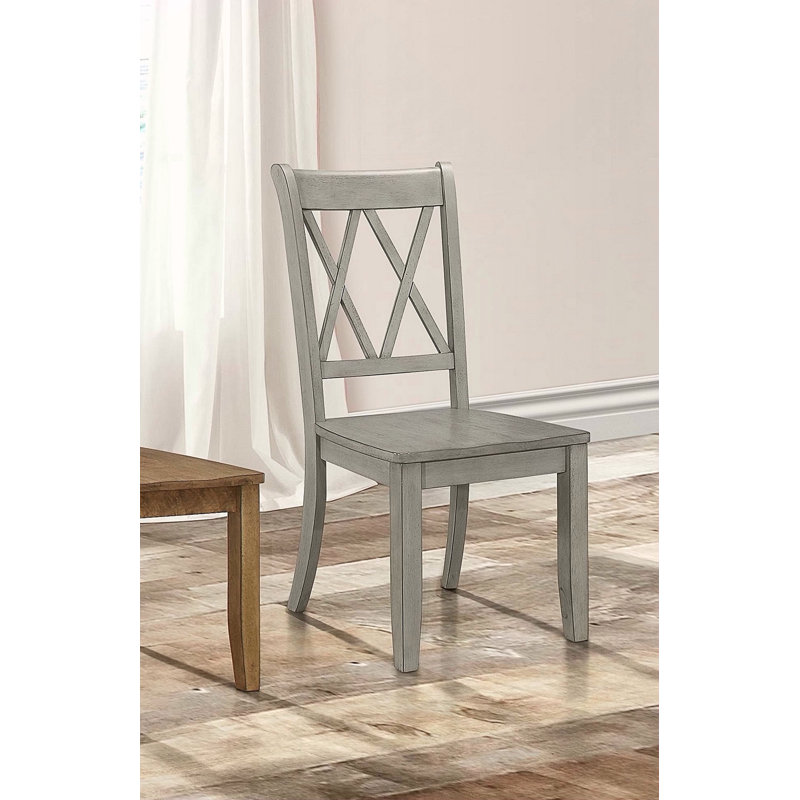 Ensemble de 2 chaises d'appoint Casual, Gris