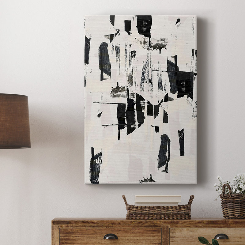 «Tiles And Texture Abstract Angles VI», reproduction sur toile, H 18 po x l 12 po x P 1 po