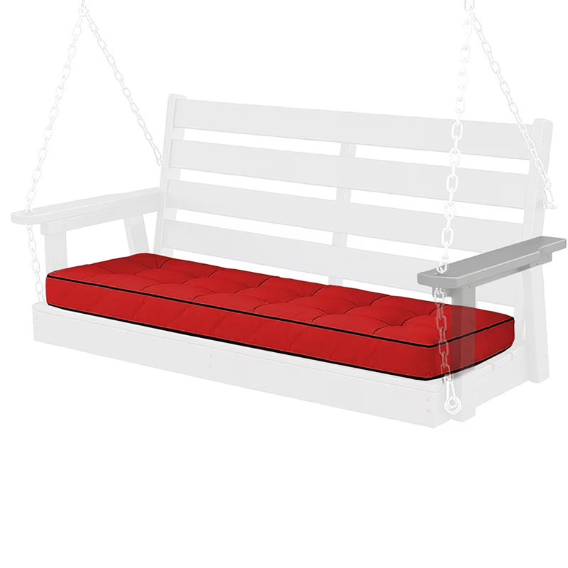 14 Pcs Outdoor Cushions Set, 4" Replaceable Cushion Set, (set Of 6 Cushions, 6 Backrests, 2 Corner Cushions)-cushion Set Only