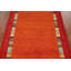 Orange Wool Gabbeh Indian Area Rug 5x8