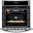 Frigidaire 27 in. Single Wall Oven with Convection 30-min Steam-Cleaning in Stainless Steel-136891469