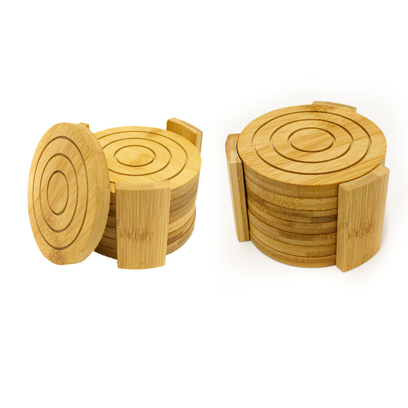 Ensemble de sous-verres en bambou BergHOFF