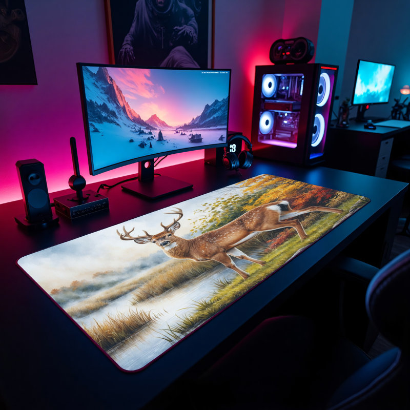 Polyester Desk Pad, 23.6x13.8