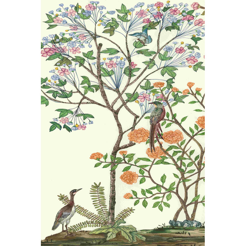 UC CH Chinoiserie traditionnelle I, H 12 po x l 8 po
