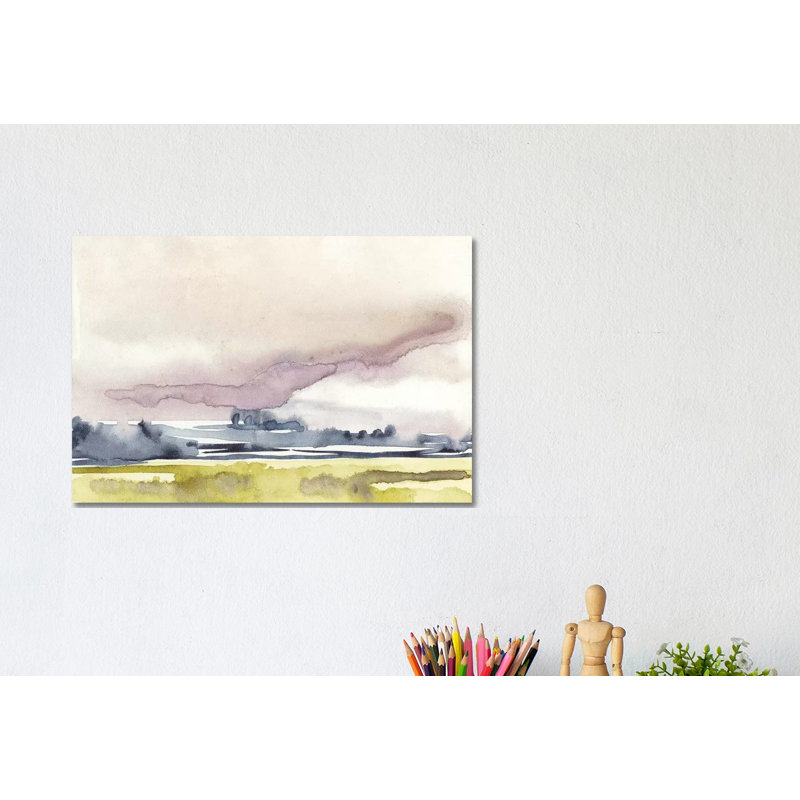 Amethyst Sky I by Jennifer Goldberger - Wrapped Canvas Gallery-Wrapped Canvas Giclée, 20.32cm H x 30.48cm W