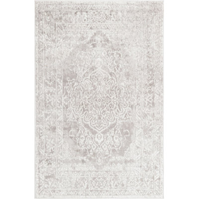Tapis contemporain ivoire 2 couleurs Malayna