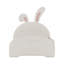 Lit princesse rembourré en forme de lapin, lit plateforme avec tête de lit et pied de lit