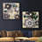 Spring Break I - Matted and Framed Under Acrylic Glass, Set of 2, Large Living Room Wall Art-1349110763-1349110765-1349110546