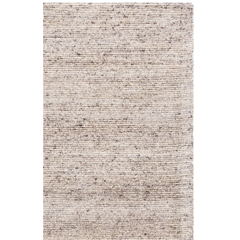 Fairlight Hand Tufted Viscose/Wool Solid Color Rug in Brown, Rectangle 10' x 14'